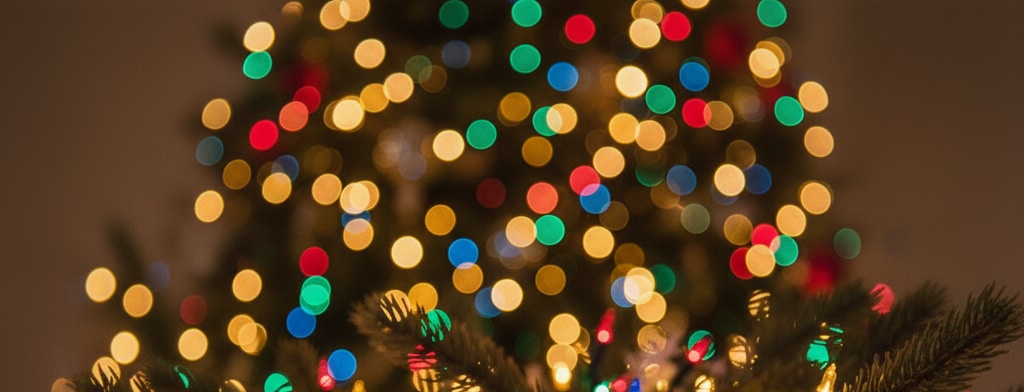 bokeh christmas lights McAllen